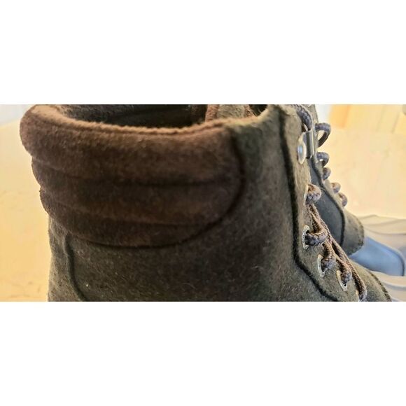 SPERRY MENS AVENUE OLIVE DUCK BOOT NWOB  SIZE US 7 - Picture 8 of 10